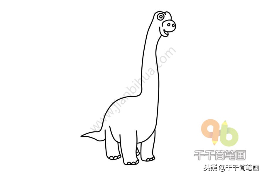 简笔画飞天恐龙带翅膀的恐龙,恐龙简笔画幼儿教学