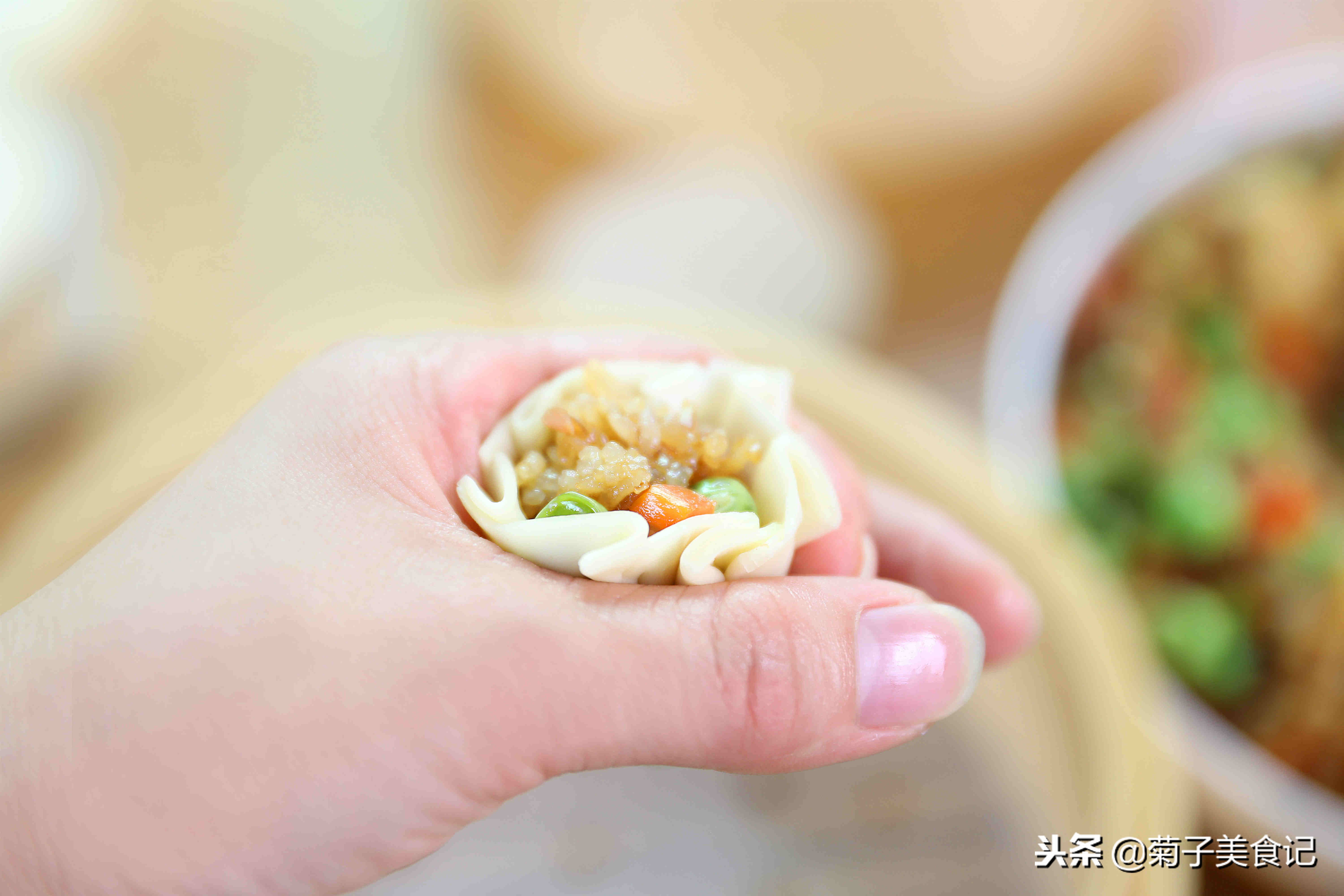 最好吃的糯米烧麦的做法,烧麦原来可以这么简单