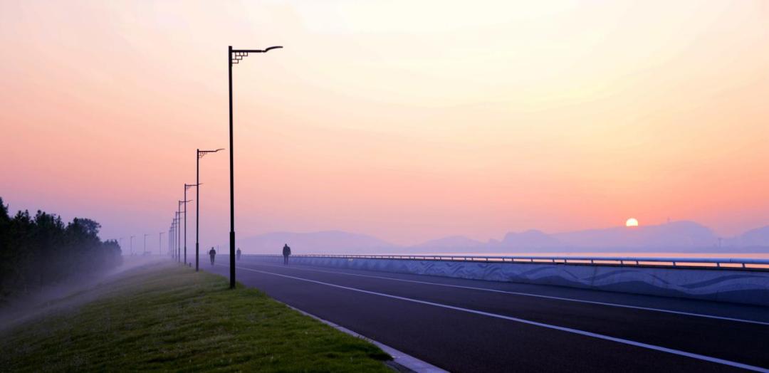 2019年杭州最美绿道,余杭街道苕溪北岸绿道