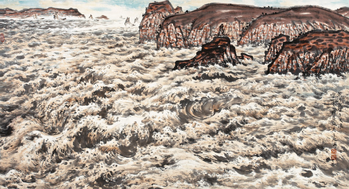 青年艺术家张荣国山水画作品欣赏,张三友的画价格