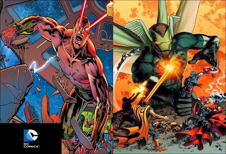 漫威dc互相抄袭角色,漫威dc相似人物的图片