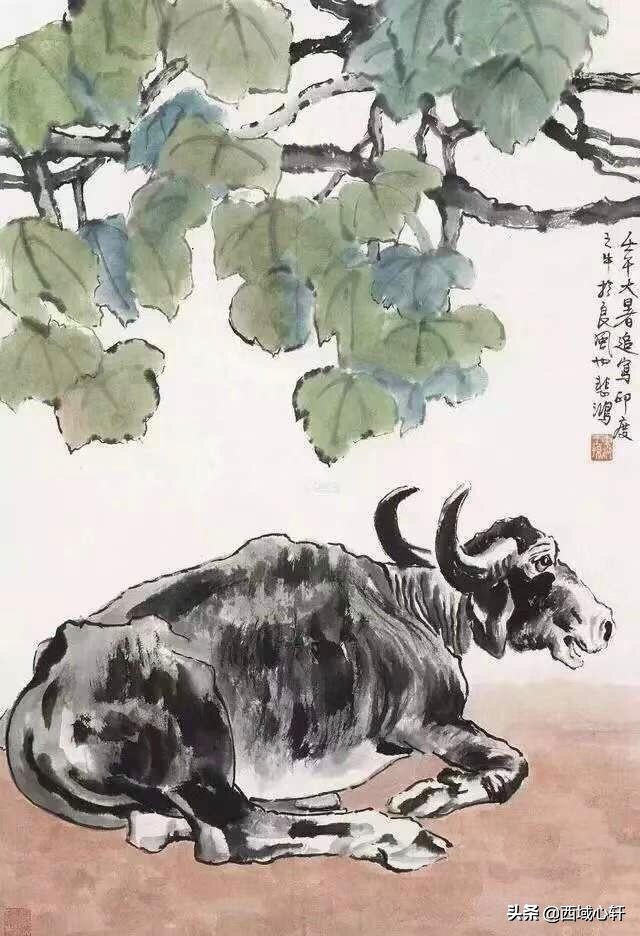 艺术家徐悲鸿资料,中国近代绘画之父徐悲鸿油画作品