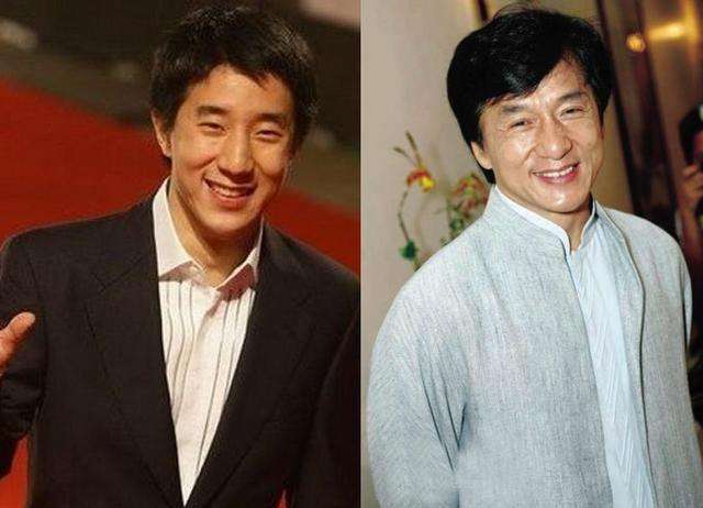 成龙带房祖名拍戏,成龙房祖名近照