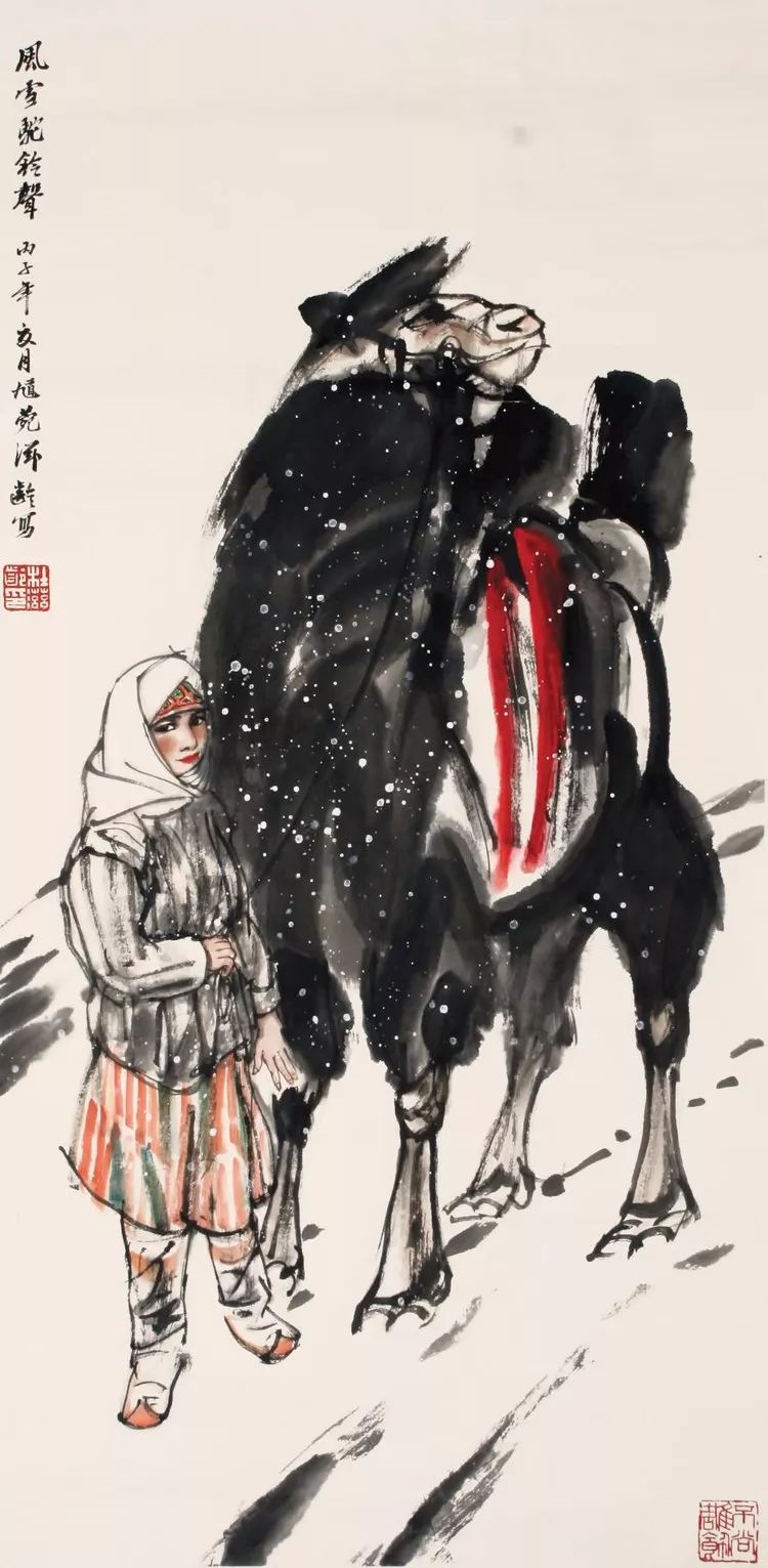 他从一个普通的美术编辑，到成就斐然的专业画家