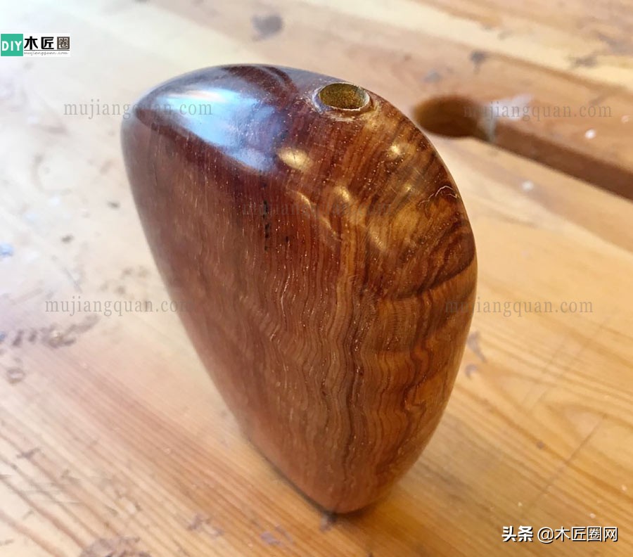 木工diy工艺品制作过程,插花瓶制作全过程