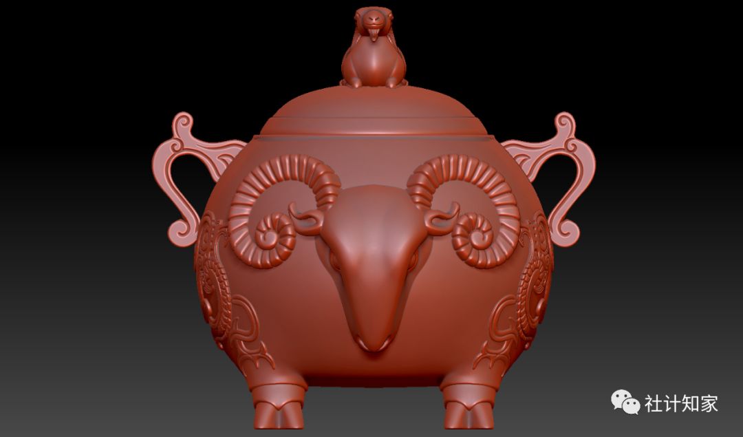 商周时期青铜鹰头卣,高仿商代青铜虎食人卣