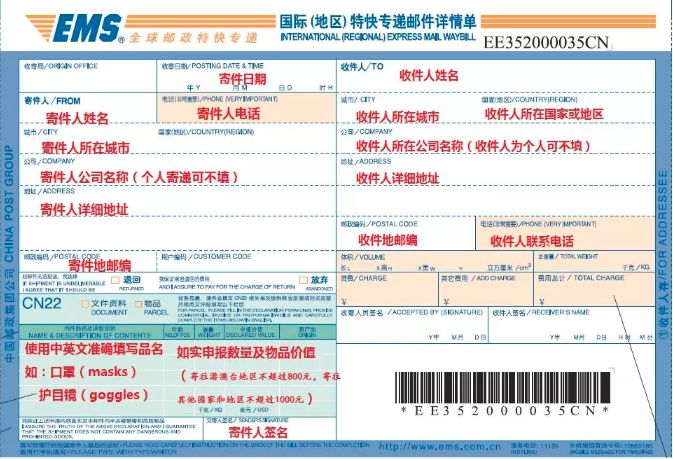dhl快递口罩需要哪些资料,个人防疫物资寄往泰国邮费