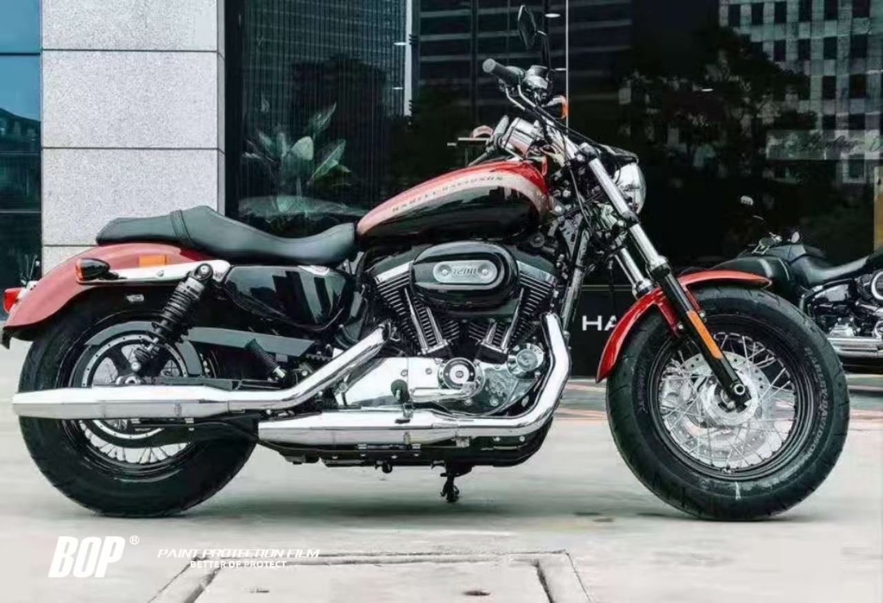 哈雷戴维森复古1200cc,哈雷戴维森1200custom定制版改装