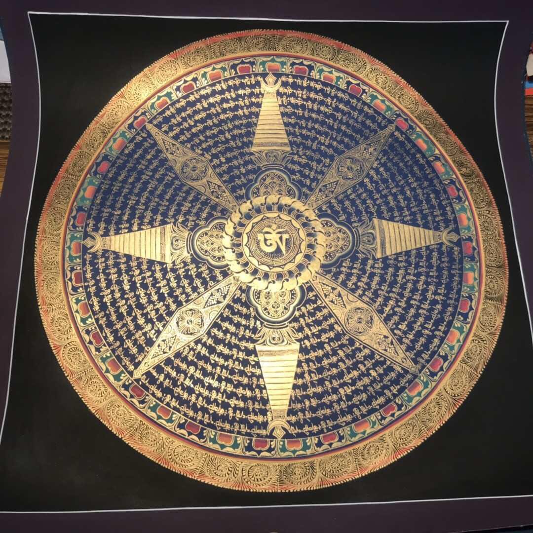 藏传佛教的坛城是什么意思,咒轮和坛城的区别意义