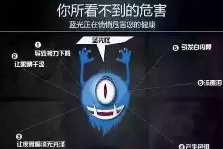 对你的眼睛好点，不然就快瞎了知不知道！