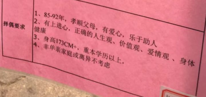 在相亲角逛了一圈,我们差点脱不开身