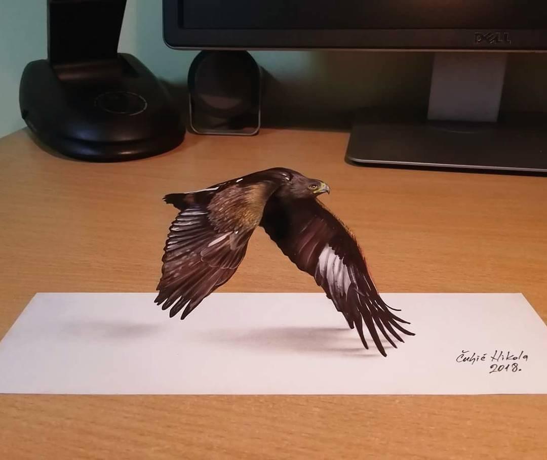 大开眼界,终于知道什么是3D绘画了,太惊喜了