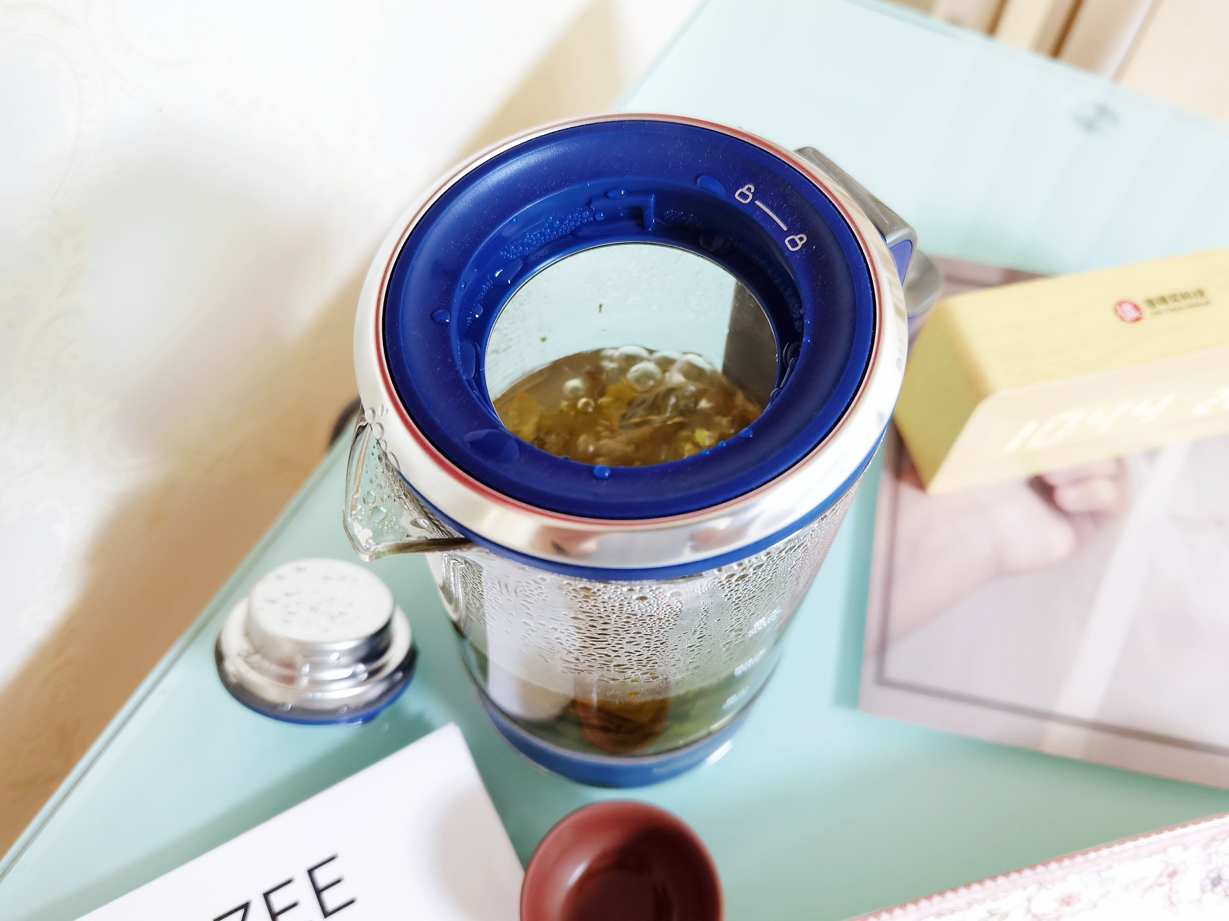 摩飞保温一体养生煮茶壶,摩飞迷你养生壶炖燕窝教程