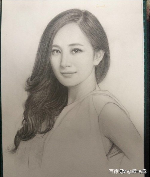 白浅上神你值得拥有,素描大幂幂的“魂”教程