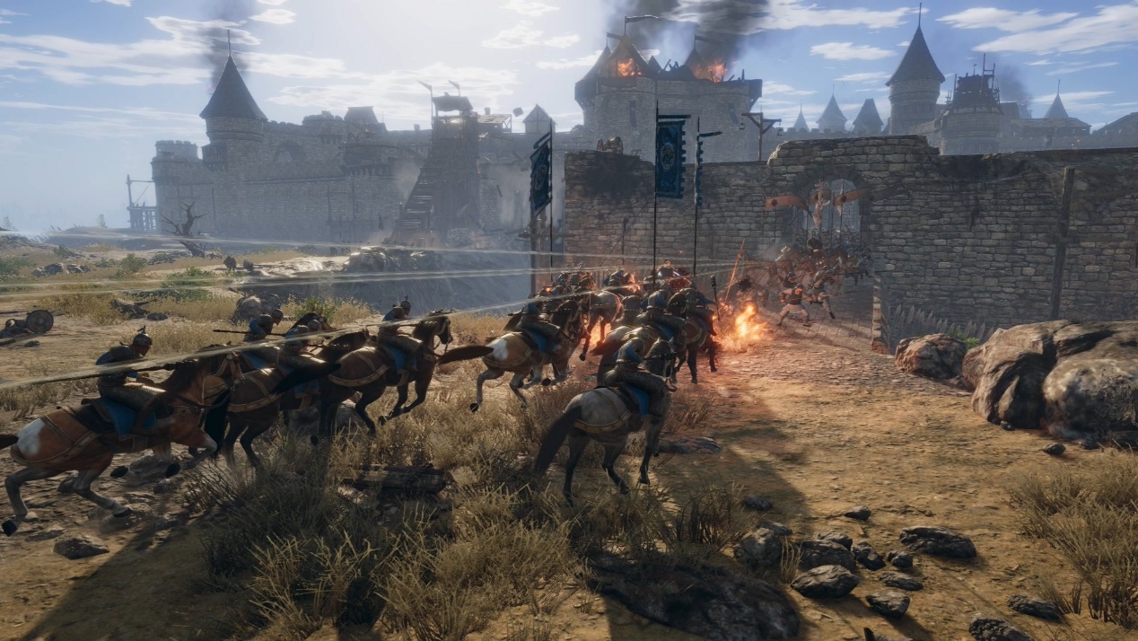 《骑砍2》攻城战有多难？玩家4000的部队打不下来100个NPC的城