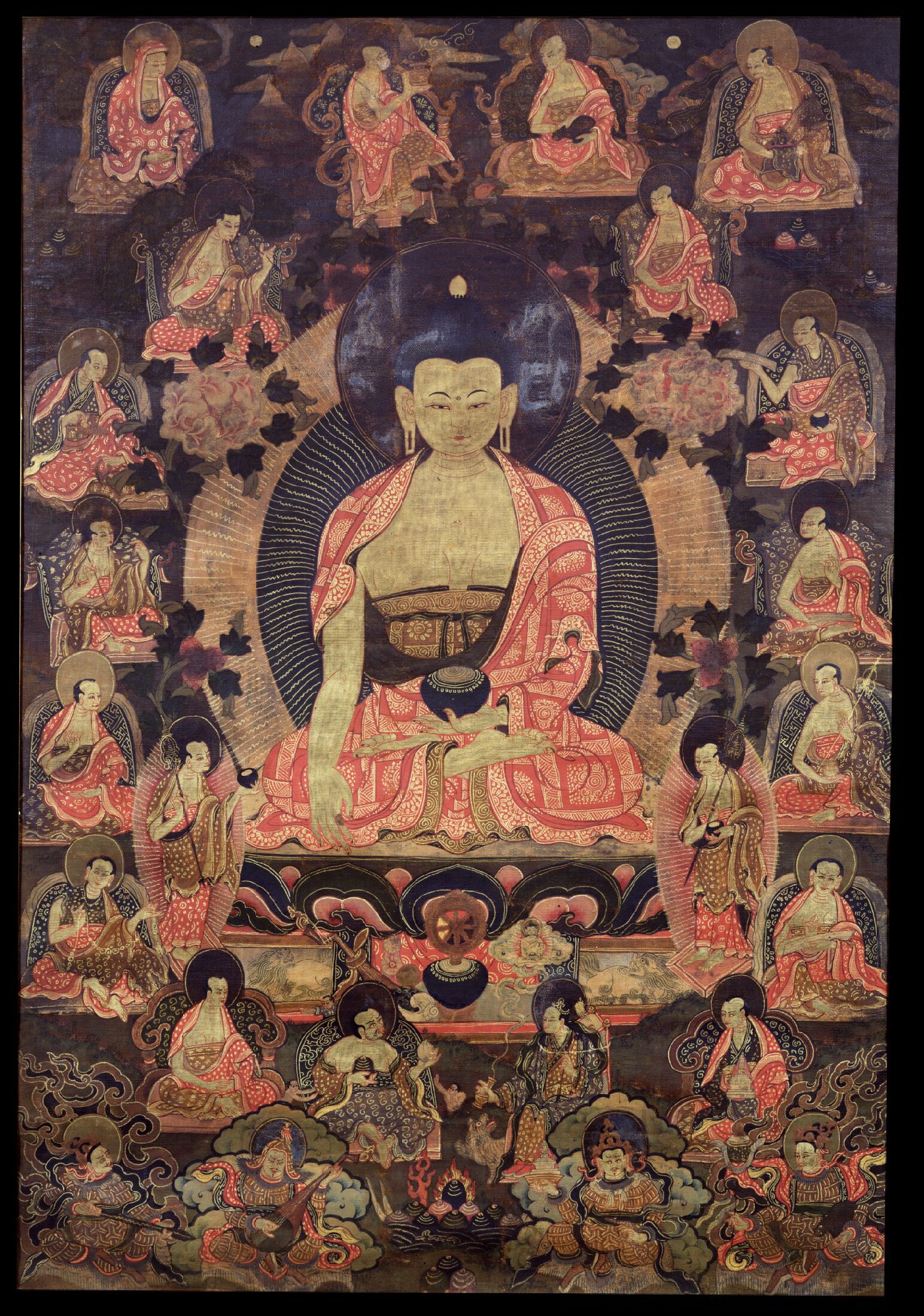 稀有唐卡造像,唐卡高清艺术作品