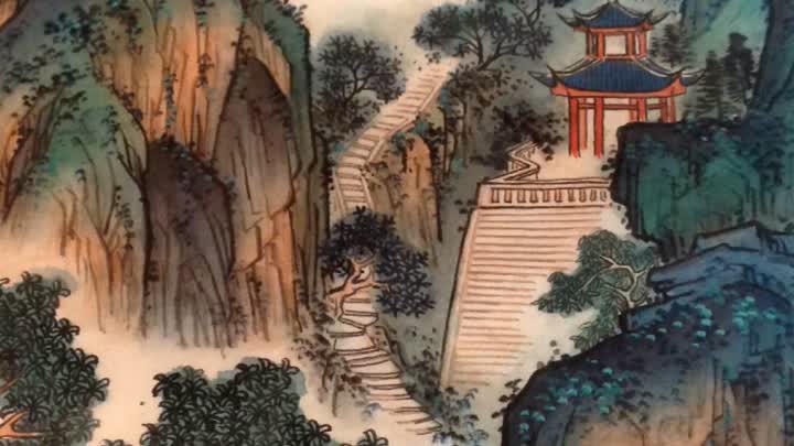 草堂授业，后世流芳！观《山居图》感受北宗大家气韵风采