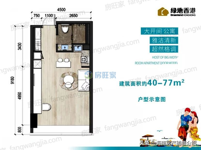 绿地新海岸,海口绿地新海岸智慧公寓