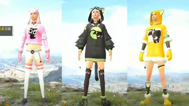 和平精英粉色罗小黑有尾巴吗,和平精英激萌罗小黑实战测评