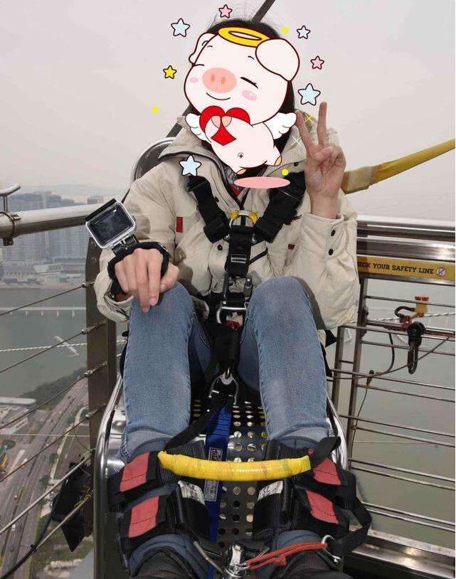 澳门塔蹦极谁第一个跳,澳门塔蹦极高度视频