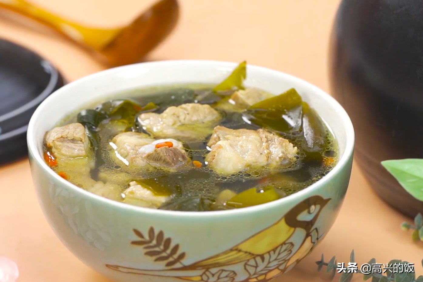 海带是怎么做软烂老人能吃,海带炖排骨汤怎么炖最好喝