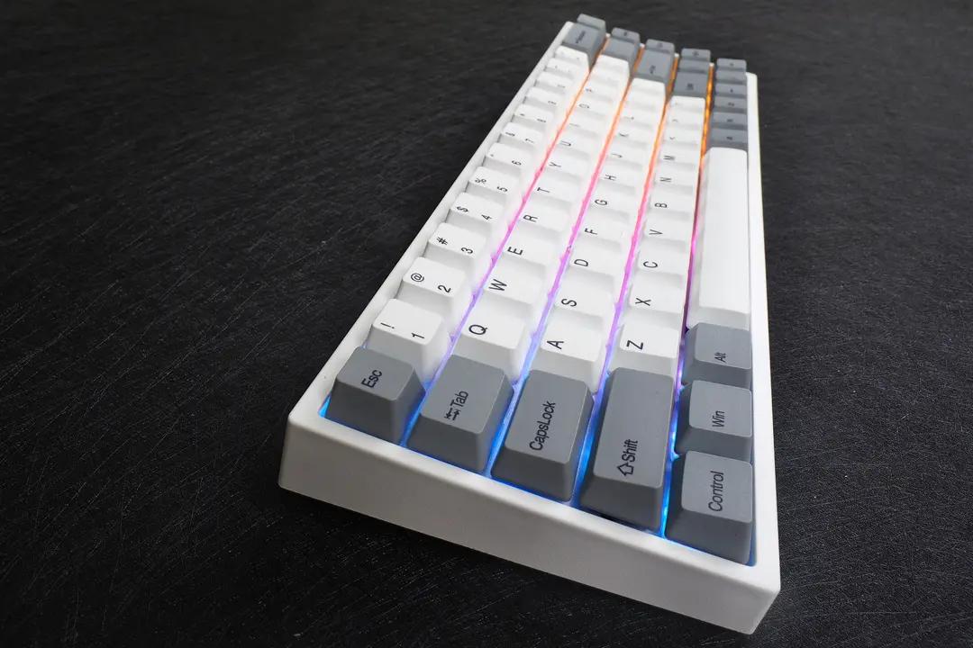 nj68机械键盘拆解,keydousnj81键盘评测