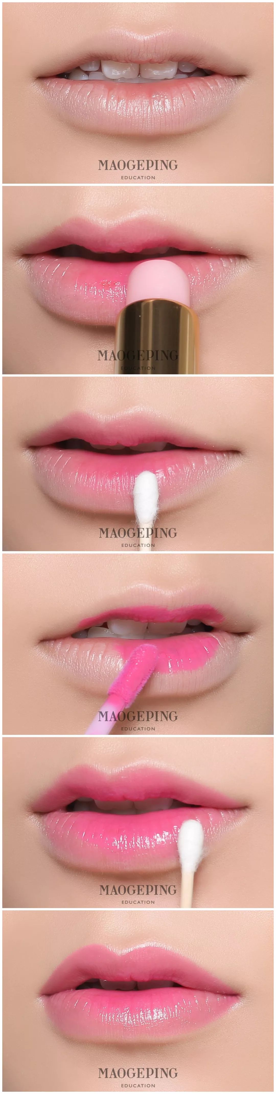 买了口红不会涂,买了很多口红没一个好看的