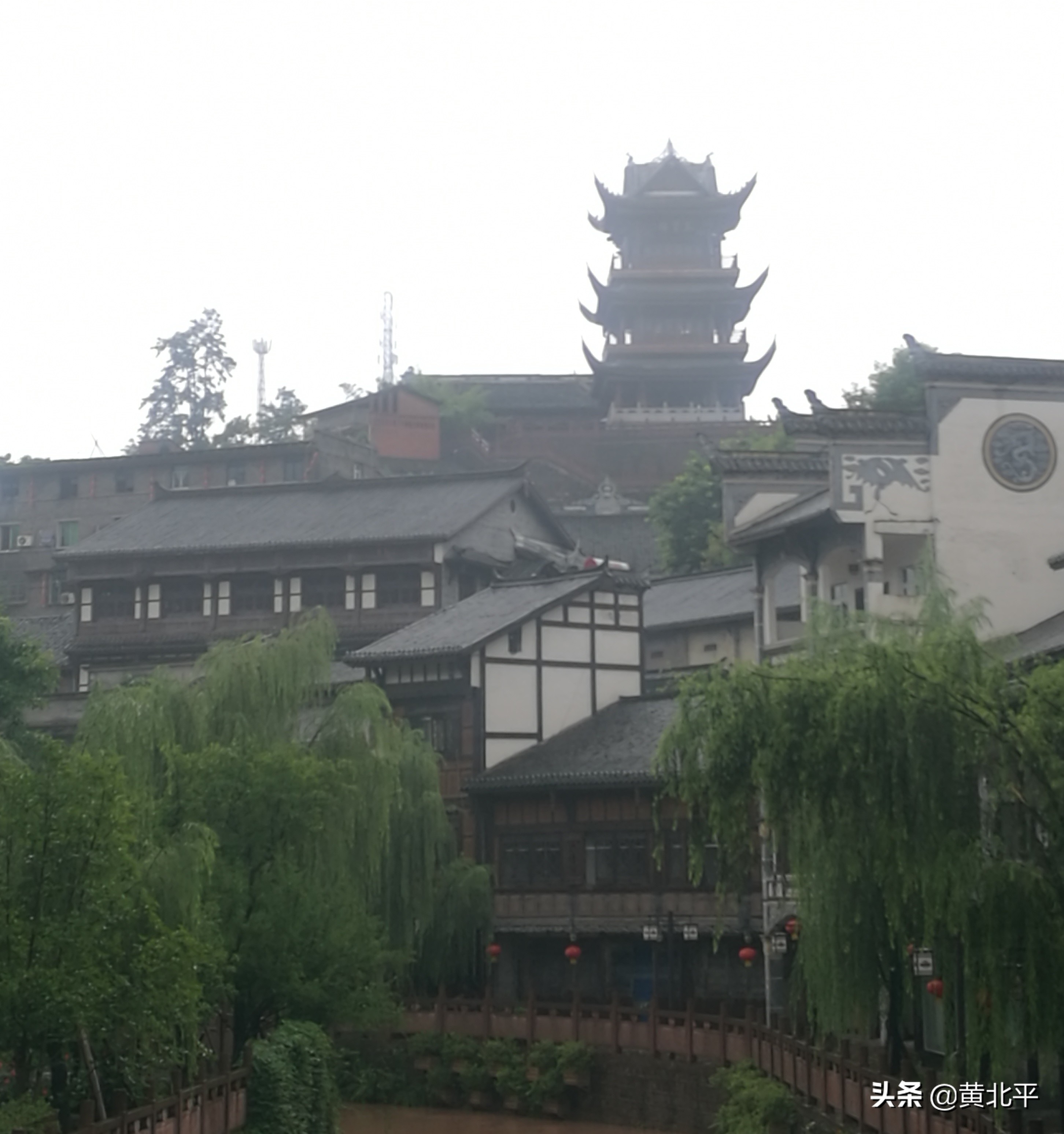 重庆江南千年古城,涪江边的古镇