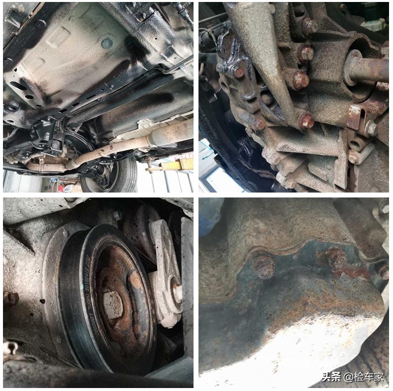 4万多的名爵锐腾买来糟心，拆开饰板车主叫出声，底盘装甲白喷了