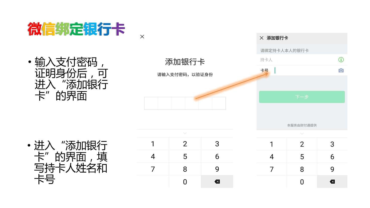 微信绑定爸妈银行卡,父母的微信绑定自己银行卡能用吗