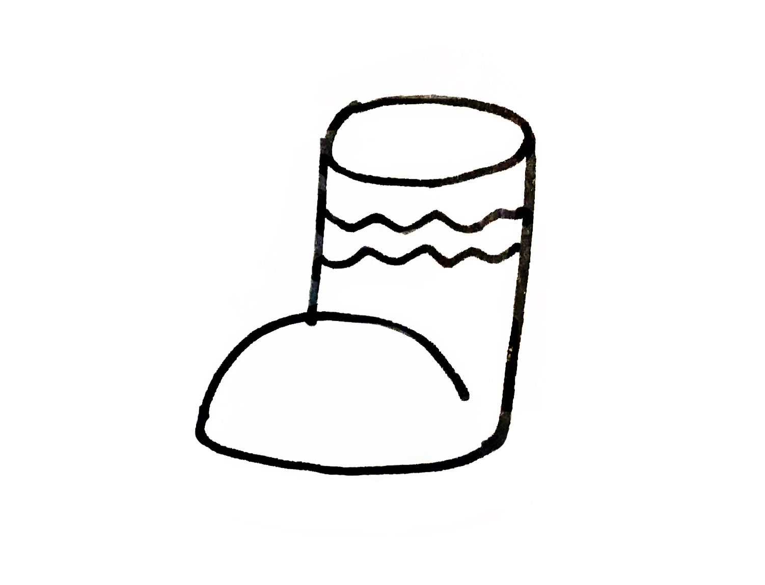 鞋简笔画又简单又漂亮,各种各样的鞋简笔画