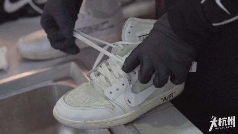 杭州球鞋洗护探店,杭州球鞋洗护