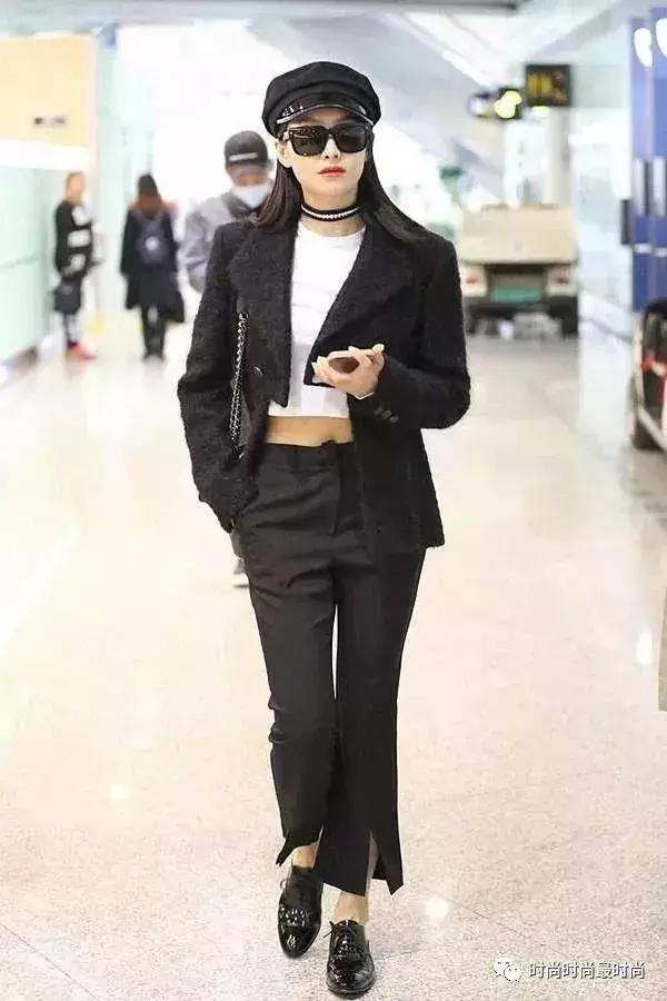 裤子裤腿开叉,裤子开衩常规版