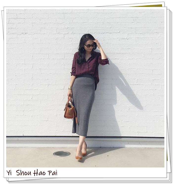 掌握这3个小技巧基础款衬衫穿搭,衬衫搭配小技巧春季也能很时髦