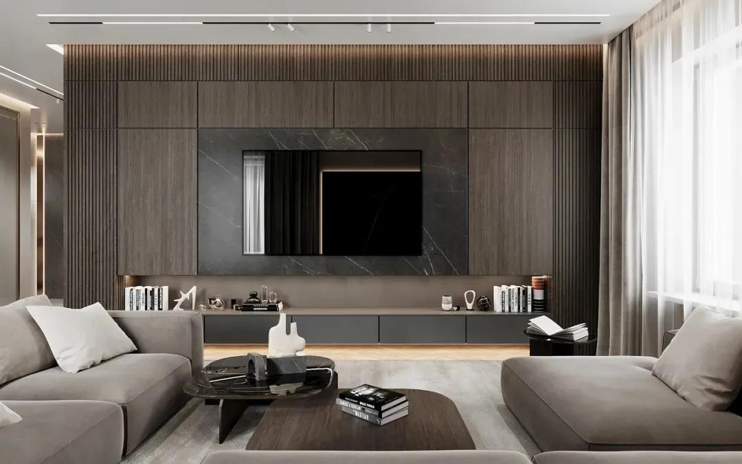 100款实用性电视背景墙,电视背景墙20款壁画