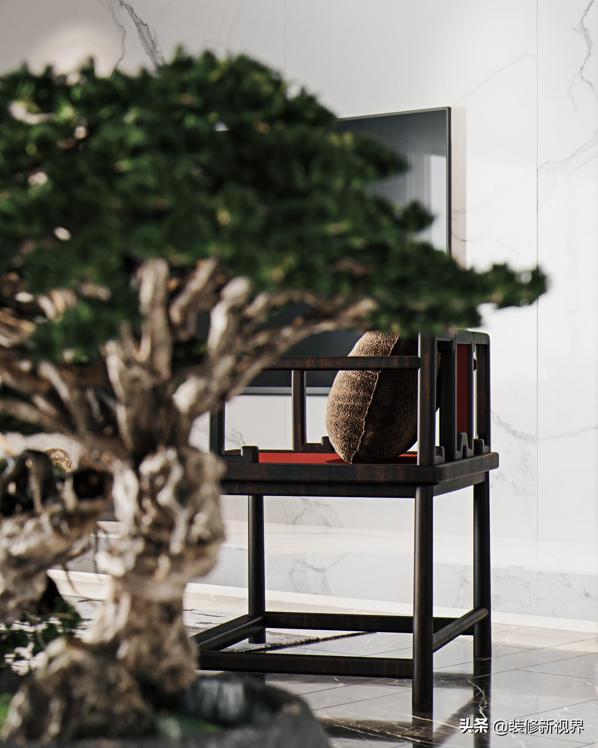 「新中式」雾里看花，白里透红，方寸之间，自成一画