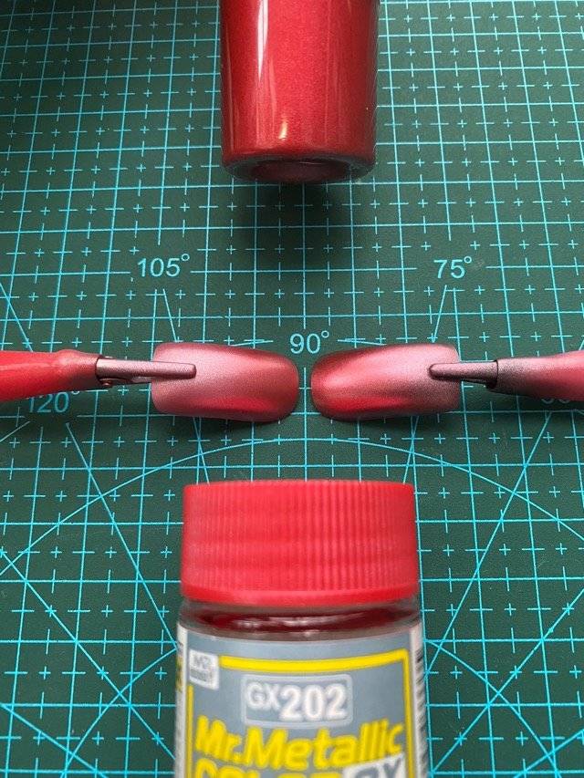 郡士mc系列金属漆评测,郡士gx100和gx112