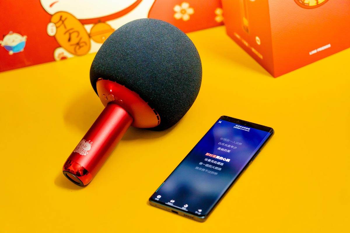 唱吧k歌宝小巨蛋麦克风,米家k歌麦克风和唱吧小巨蛋