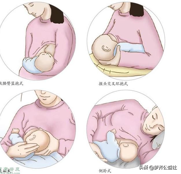 哺乳抱孩子正确姿势,正确的坐着哺乳姿势