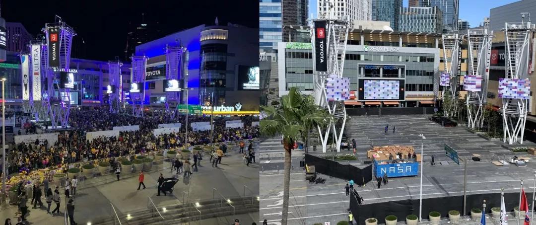 科比离开后的消息各个明星的反应,科比去世后的第一次全明星