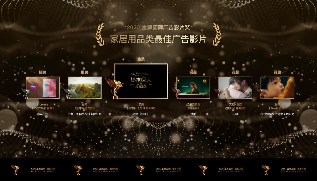 金狮奖广告片完整版,金狮国际广告影片奖名单