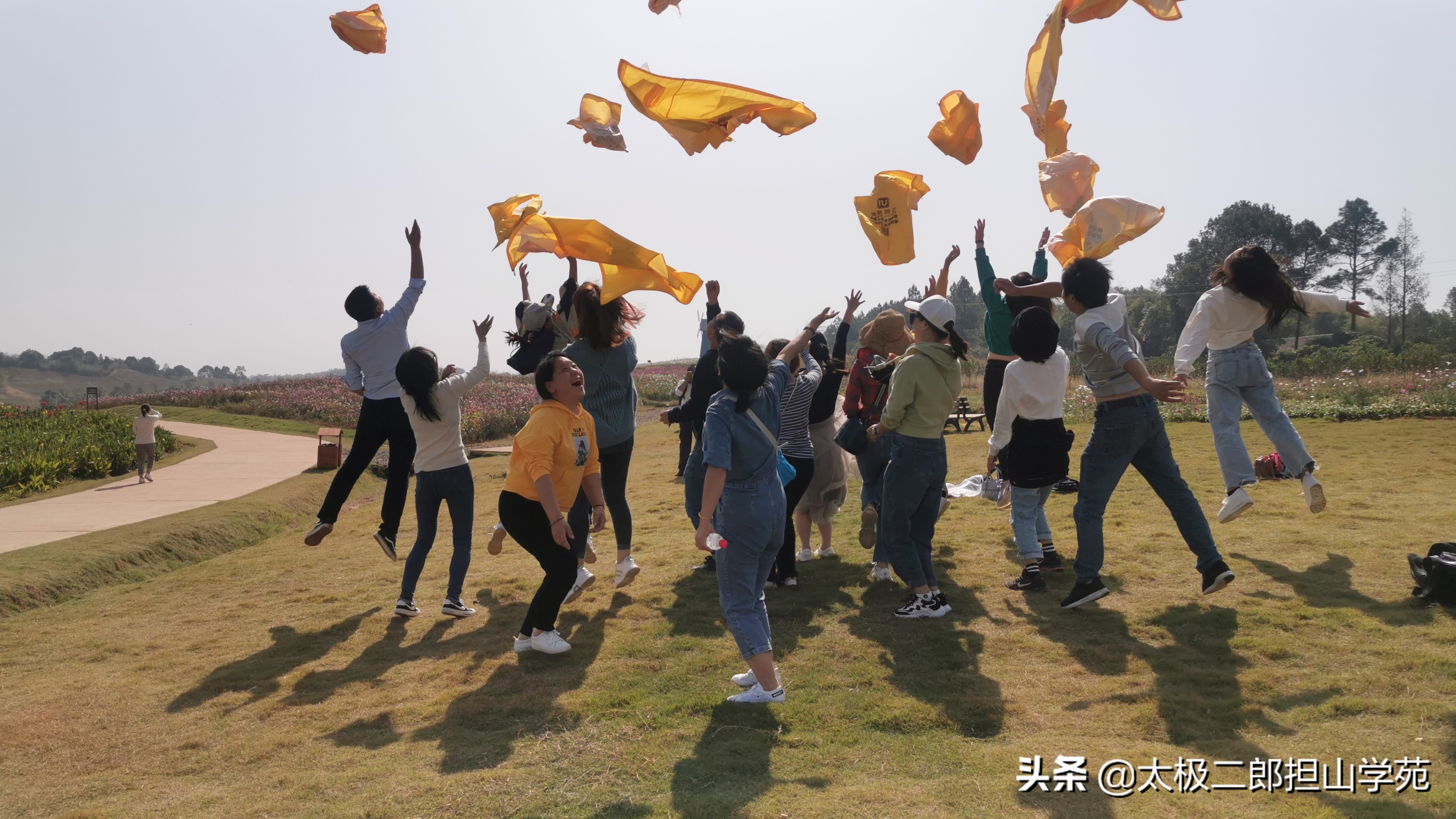 长沙郊游洋沙湖五彩花田半日游,长沙洋湖旅游推荐
