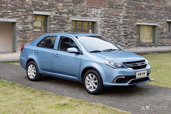 吉利金刚全新价格,梦并非遥不可及