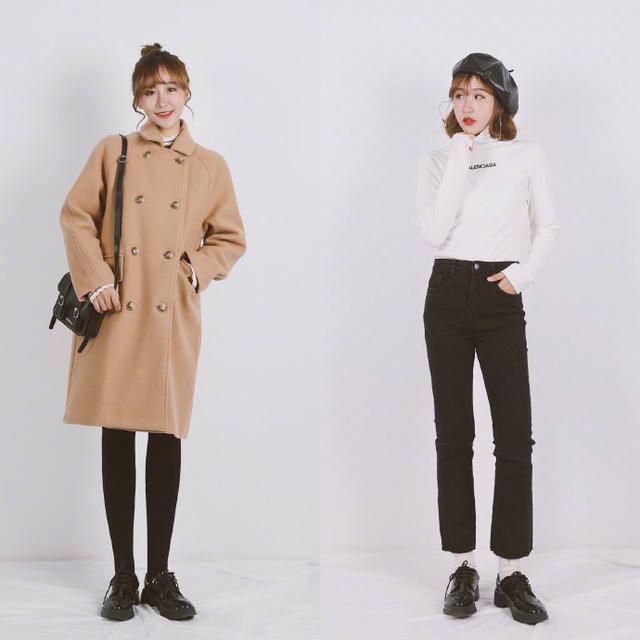 适合小个子搭牛仔裤的外套,小个子女穿什么裤子搭配好看冬季