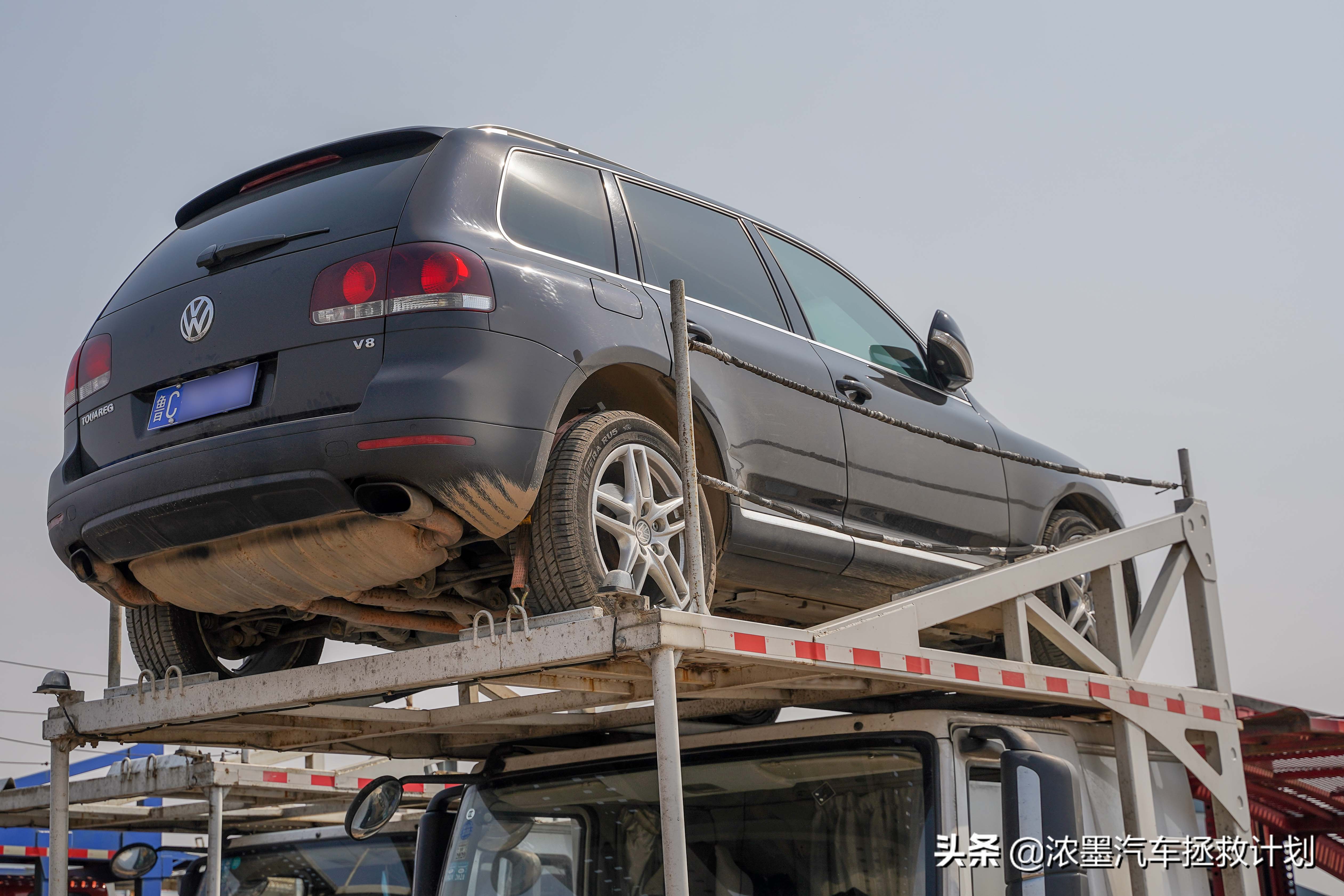 09款途锐全车修复翻新,完美修复一台即将报废的途锐