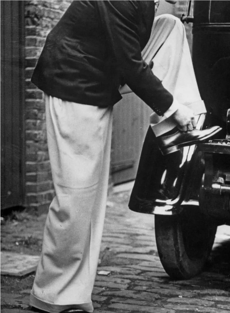 扒一扒宽裤子的那些事儿，驾驭不好，180㎝的陈晓也像170㎝