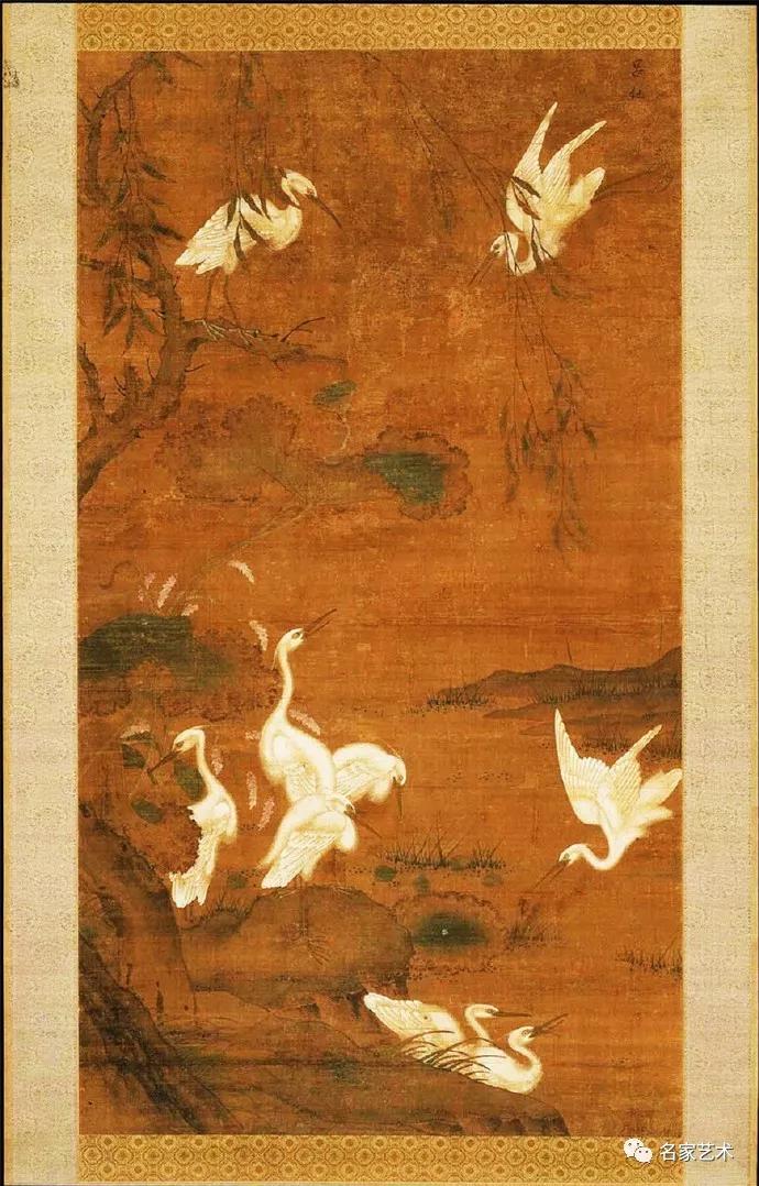 明吕纪花鸟作品欣赏