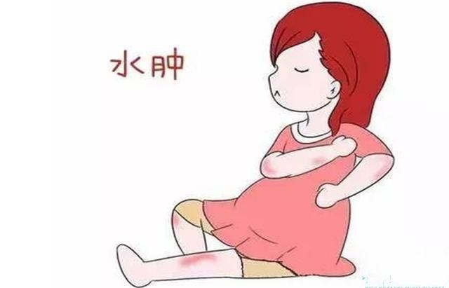 孕期脚肿是因为吃得太咸了吗,孕期7个月突然发现自己脚肿了