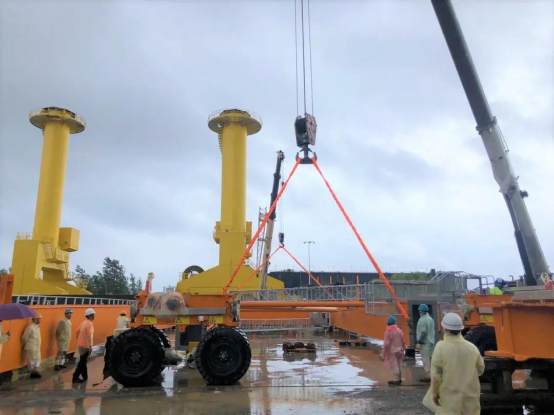 18台RTG出海啦!南通中远重工完成科尼公司RTG项目