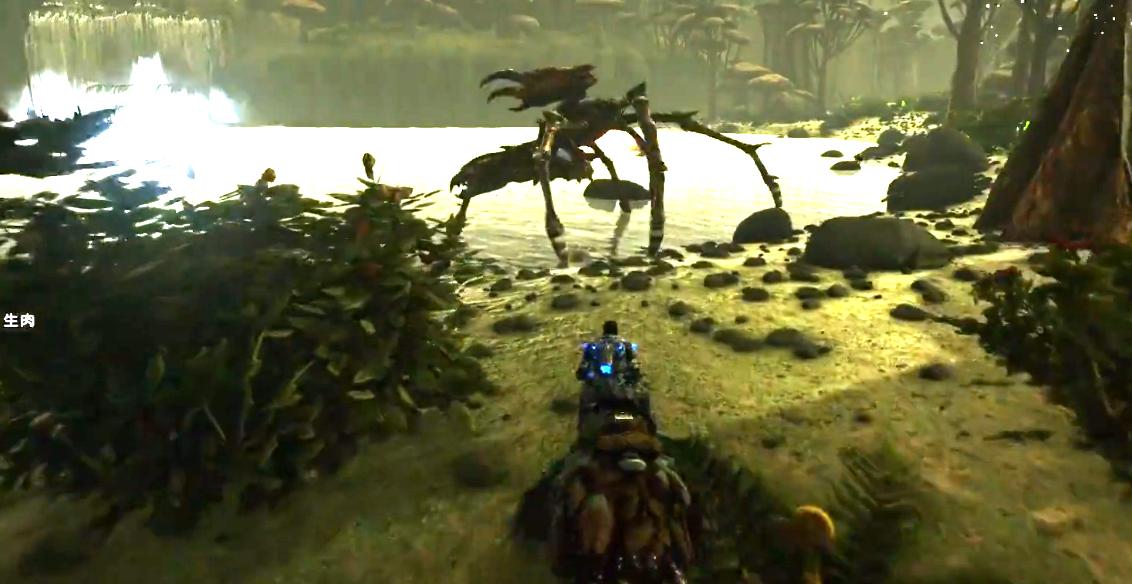 被夹住了就无论如何都不会放手，玩《方舟生存进化》须小心巨蟹怪